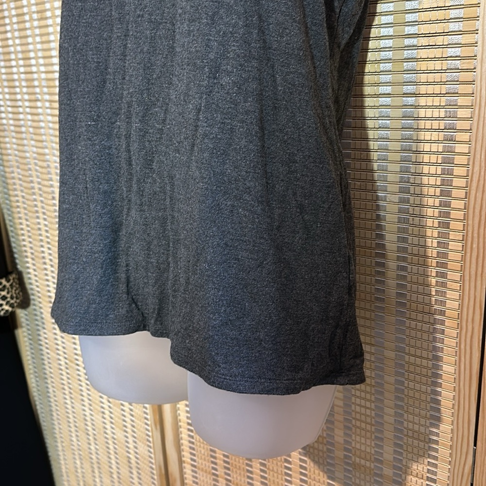 Grace Dark Heather Gray Heavy Weight Tank Top Large - Picture 7 of 13